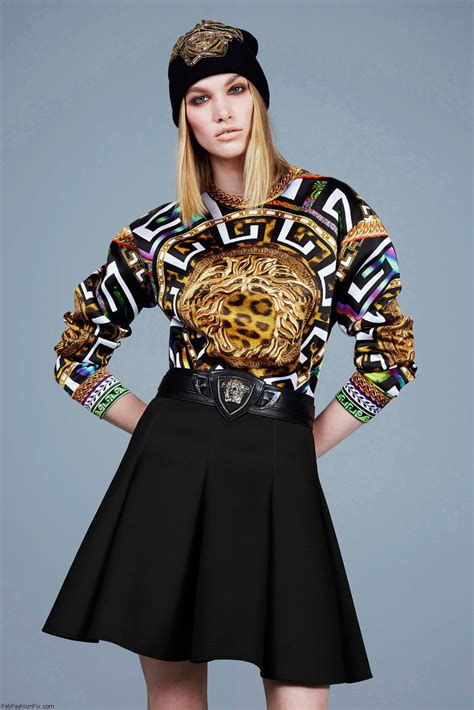 black versace outfit|Versace clothes for women.